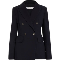 Max Mara Albero Double Breasted Blazer - Ultramarine Blue