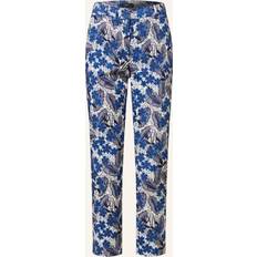 WEEKEND MaxMara Hose RAVELLO WEISS/ BLAU/ DUNKELBLAU