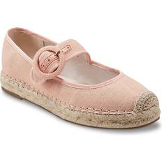 Espadrilles Bandolino Women's Pannie Casual Mary Jane Espadrille Flats Light Pink- Textile