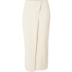 Soaked in Luxury Nederdele Soaked in Luxury Slbea Skirt Kvinde Midi Nederdele Slim Fit hos Magasin Sandshell