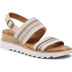 Beige Espadrillas Skechers BOBS Tea Time 113863 - Beige