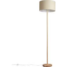 Lighting ValueLights Heather Wood Floor Lamp