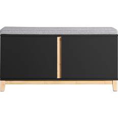 SoBuy FSR117-SCH Hallway Storage Bench Shoe Cabinet