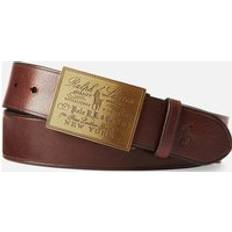 Polo Ralph Lauren Heritage Plaque-Buckle Belt Brown