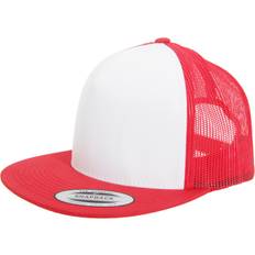 Yupoong Flexfit Classic Trucker Snapback Cap Light Red One