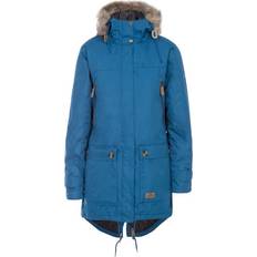 Trespass Women's Clea Waterproof Parka - Indigo