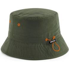 Vert Chapeaux Beechfield Recycled Polyester Bucket Hat Dark Olive