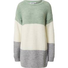 About You Larissa Pullover - Heather Grey/Mint/White