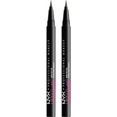 NYX PROFESSIONAL MAKEUP Lift & Snatch Eyebrow Tint Pen, Ash Brown Pack Of 2