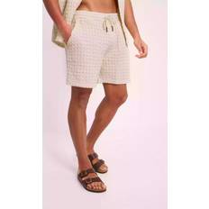 Oas Kläder Oas Porto Waffle Shorts - Ecru