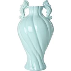 Rice Seahorse Large 41.3 cm Mint Vase