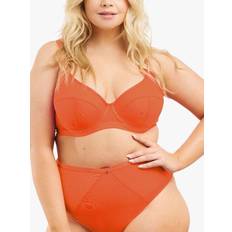 Oola Soft Mesh High Apex Bra, Orange, 42Dd, Women