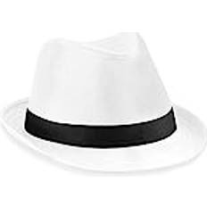 Beechfield Fedora Hat White