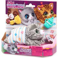 FurReal FurReal Friends Newborns Kitty Interactive Pet, Small Plush Kitty with Sounds and Movement