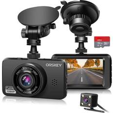 ORSKEY ORSKEY Dash Cam for Cars Front Included 1080P HD In Car