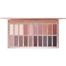 Ucanbe 20 Colors Nude Eyeshadow Palette, High Pigmented Shimmer Matte Metallic Eye Shadow Pallets, Long Lasting Blendable Neutral Smokey Warm Bronze Eye Makeup