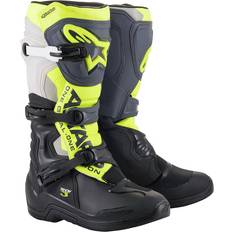 Alpinestars Tech 3 Motocross Boots - Black/Grey/Yellow Man