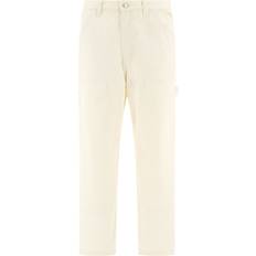 Stussy Trousers Stussy Canvas Work Trousers - Beige