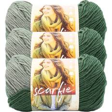Lion 3 ct BrandÂ Scarfie Yarn Evergreen/Pearl Grey 5.3 MichaelsÂ Evergreen 5.3
