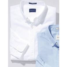 Gant Men Clothing Gant Oxford Shirt - White