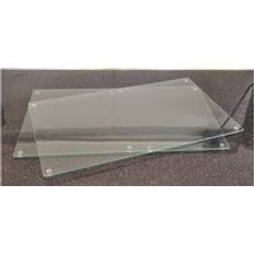 Cover Tempered Glass Worktop Saver with 8X Feets - Clear