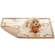 Songmics Waterproof Dog Blanket 73 x 63 cm Beige S