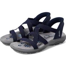 Skechers reggae slim Skechers Women's Reggae Slim Stretch Flex Sandals - Navy