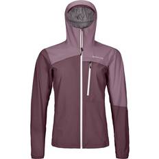 Violett Oberbekleidung Ortovox Damen Regenjacke 2.5L CIVETTA JACKET W Lila