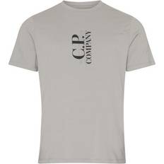 CP COMPANY Oberteile CP COMPANY Sailor Logo T-Shirt - Drizzle