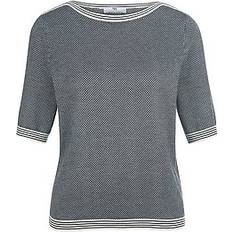 Peter Hahn Pullover aus 100% Baumwolle Supima blau