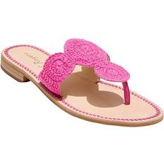 Shoes Jack Rogers Crochet Sandals Fuchsia Women's Sandals Pink