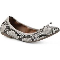 Natural Ballerinas White Mountain Women's Sunnyside Ii Ballet Flats Natural Snake Print