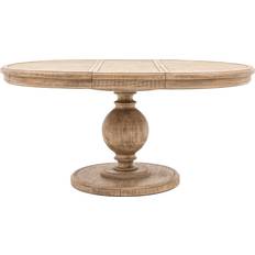 Caspian House Round to Oval Extendable Pedestal Vancouver