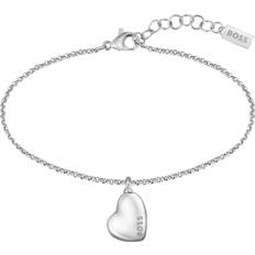 Jewellery BOSS Ladies Honey Stainless Steel Heart Bracelet