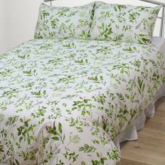 Kitchenwise Herb Garden Leaves Duvet Cover Multicolour