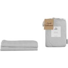 Linen Pillow Cases Panda Bamboo & French Linen 2-Pack Pillow Case Grey