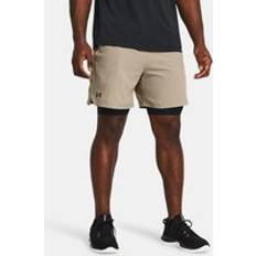 Brown - Sportswear Garment Shorts Under Armour Ua Vanish Woven 2in1 Shorts, Taupe