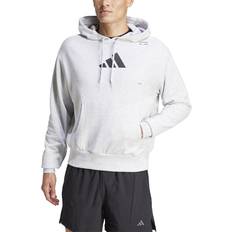 Adidas Unisex Jumpers adidas Tr Category Hoodie Grey Man