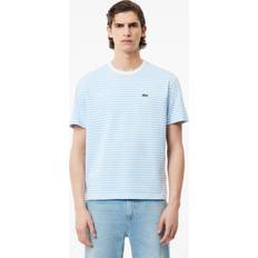 Lacoste Stripe T-Shirt Blue Mens