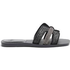 Plastic Sandals River Island Raffia - Black