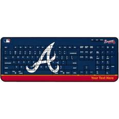 Keyboards Keyscaper Atlanta Braves Personalized Wireless Keyboard