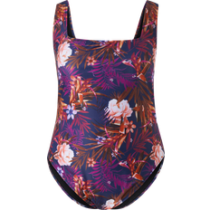 Zizzi Baddräkter Zizzi Baddräkt sMia Swimsuit Aop Lila