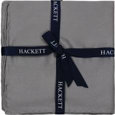 Zakdoeken Hackett London Plain Satin Mens Grey Hank Handkerchiefs Silver One