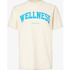 Sporty & Rich Off-White 'Wellness' Ivy T-Shirt Cream