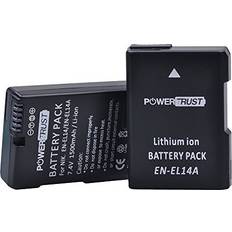 PowerTrust 2Pack EN-EL14 ENEL14 EN-EL14A