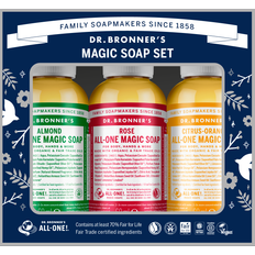 Gaveæsker & Sæt på tilbud Dr. Bronners Magic Soap Gift Box 3-pak