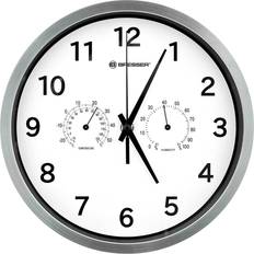 Bresser My Time with Temperature Humidity 25cm Wall Clock