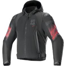Alpinestars MC-Jakke Zaca Air Venom WP, Sort/Lysrød Herre