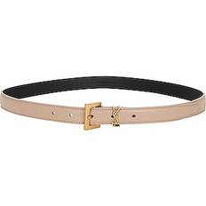 Beige Belts Saint Laurent GÜRTEL in Dunkelbeige Nude. also in 65, 70, 85 Dunkelbeige