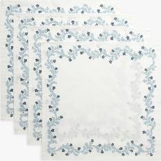 Cotton Cloth Napkins John Lewis Lewis ANYDAY Mila Floral Cloth Napkin Blue
